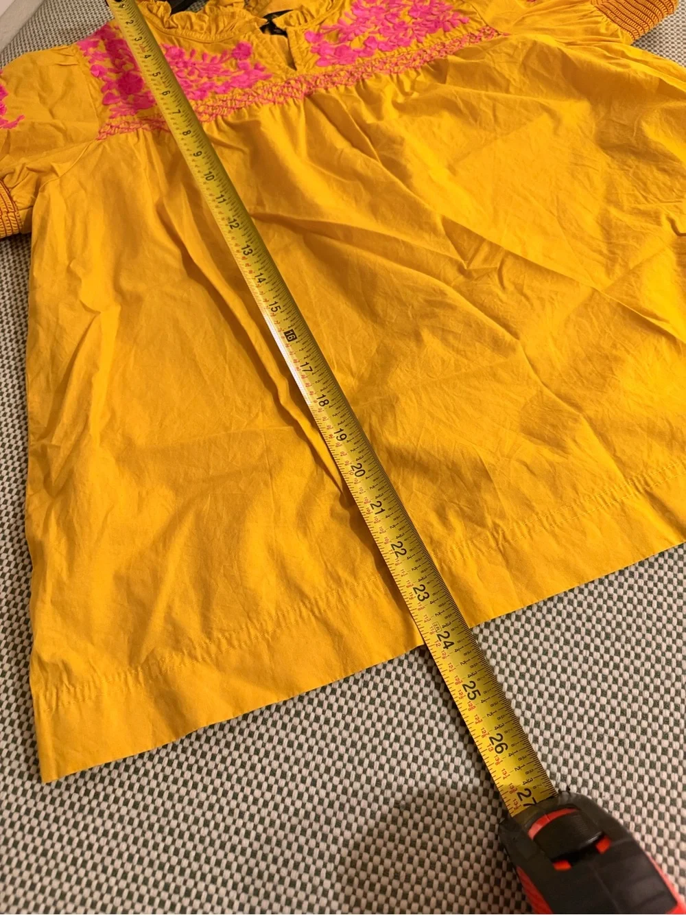 J. Crew mustard yellow